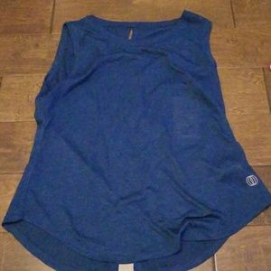 Blue Workout Tank